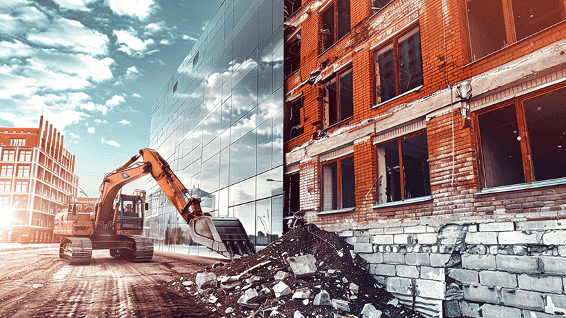 פינוי-בינוי במרכז: בניינים חדשים כתחליף למבנים ישנים