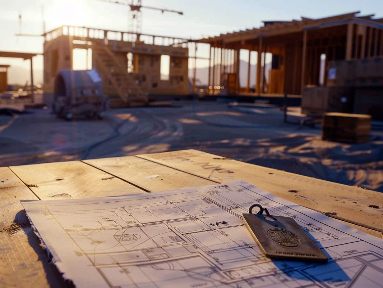 תוכנית בנייה באתר מגרשים חדש בדימונה, עם תג צבאי כסמל לזכאות חיילי מילואים ונכי צה"ל