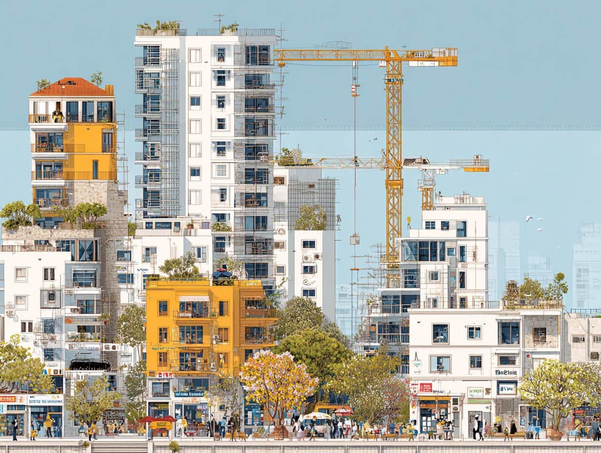 התחדשות עירונית בישראל – בנייה חדשה לצד מבנים ישנים, שדרוג שכונות ותשתיות