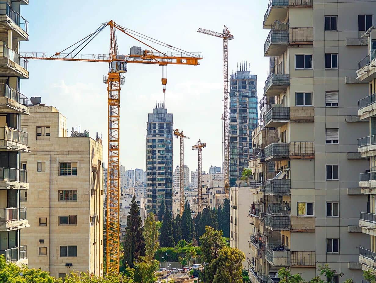 אתרי בנייה והתחדשות עירונית בבנייני מגורים בישראל – סימן מובהק להזדמנויות נדל"ן אחרי משברים