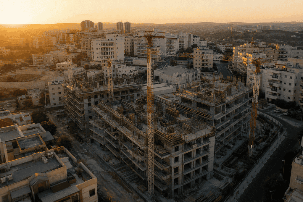 בניית דירות חדשות בישראל
